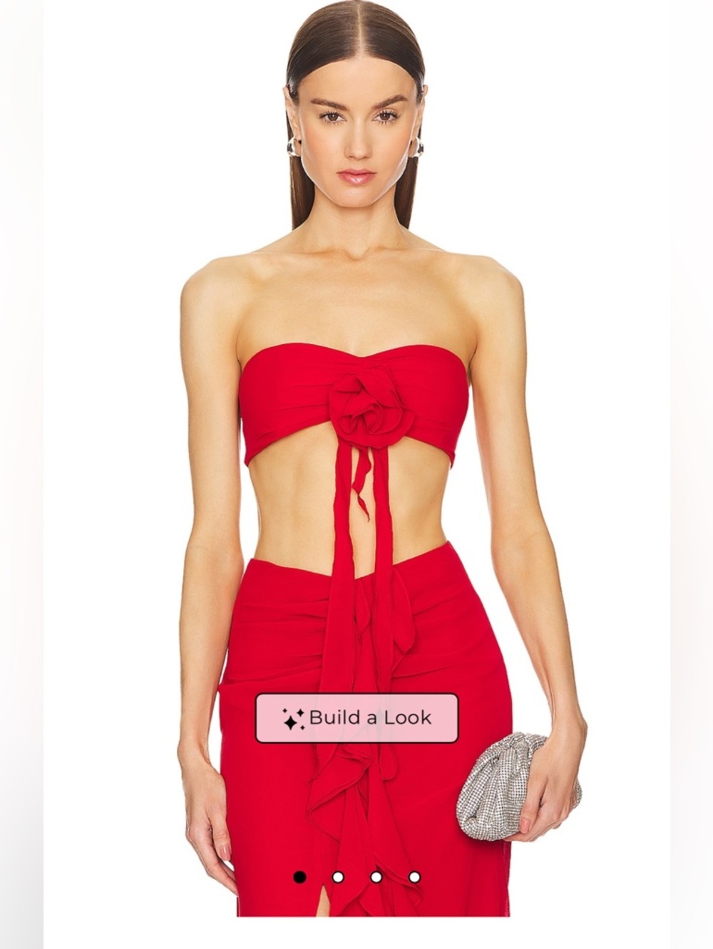 Bardot Red Women's Top Size S
